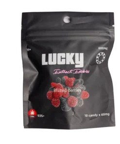 Alternative view of LUCKY EXTRACT EDIBLES – THC