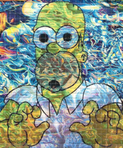 Trippy Homer LSD Tab