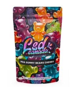 250MG MDA Gummy Bears – Cherry