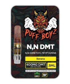 Buy DMT NN .5ML (400MG) Vape - Puff Boyz Banana with Battery