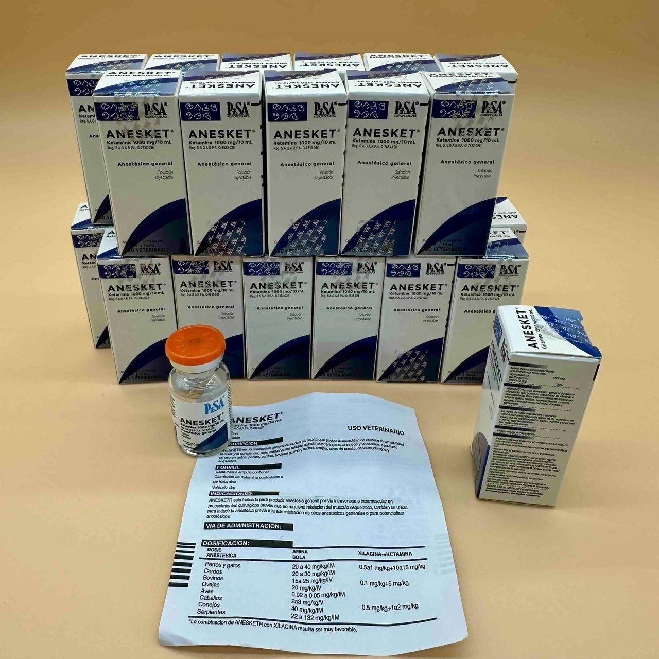 PHARMACY LIQUID KETAMINEš„ āANESKETā 10ML / 1000mg