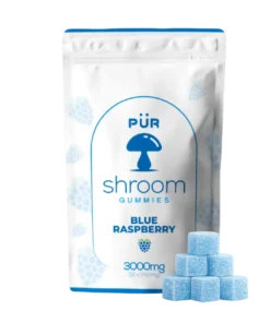 PÜR Shroom Gummies – Blue Raspberry